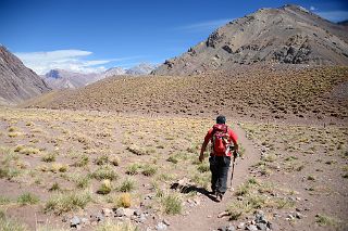 21 Leaving Confluencia 3428m To Exit The Aconcagua Park To Penitentes